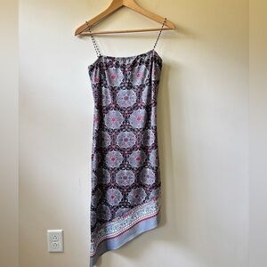 Younique Asymmetrical Dress - Black, Gray, Pink